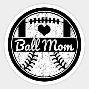 Baseball Mom Football Mom Ball Mom Sticker